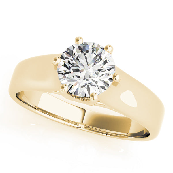 Solitaire Diamond Engagement Ring