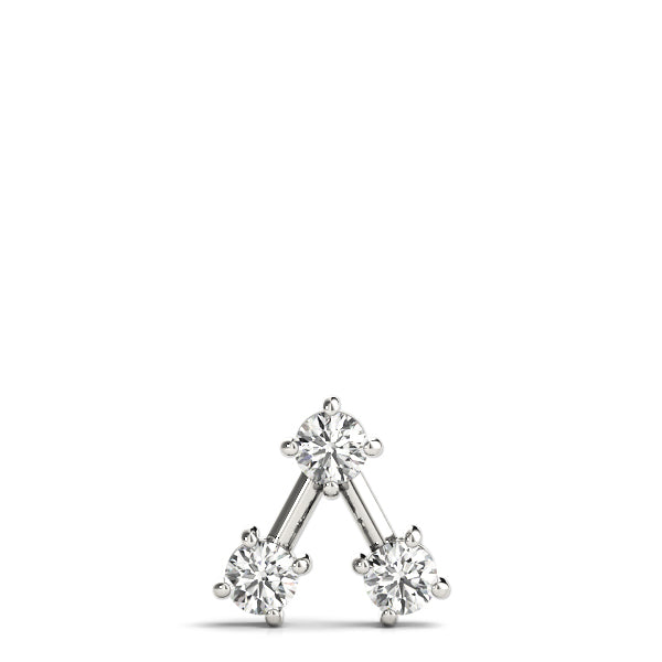 Three Stone Diamond Pendant