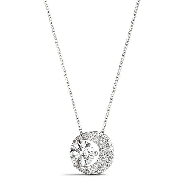 Solitaire Diamond Pendant