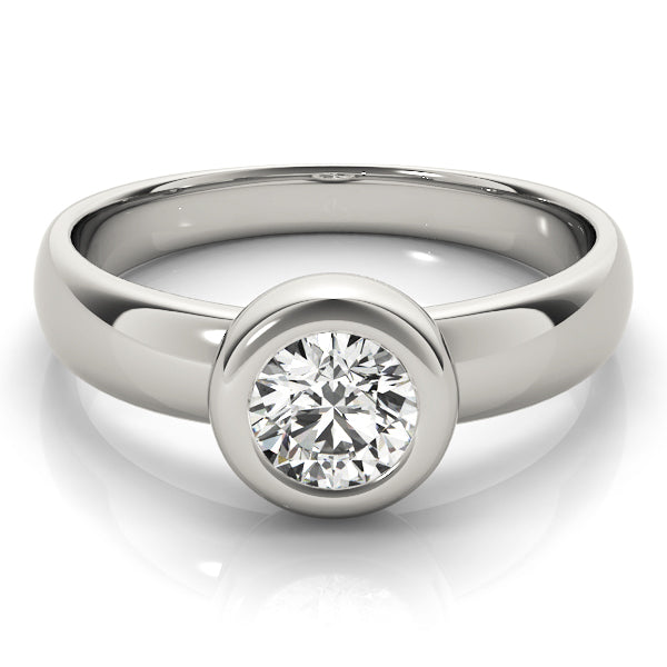 Solitaire Diamond Engagement Ring