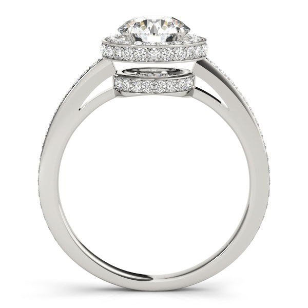 Halo Diamond Engagement Ring