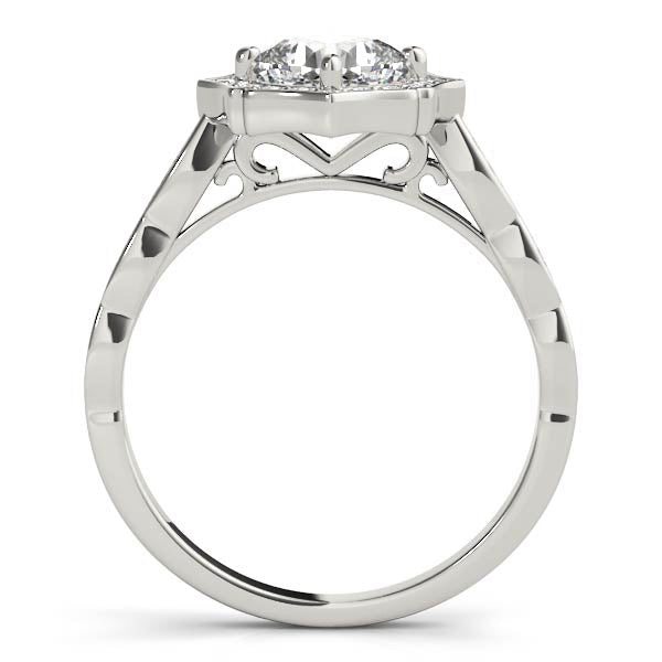 Halo Diamond Engagement Ring