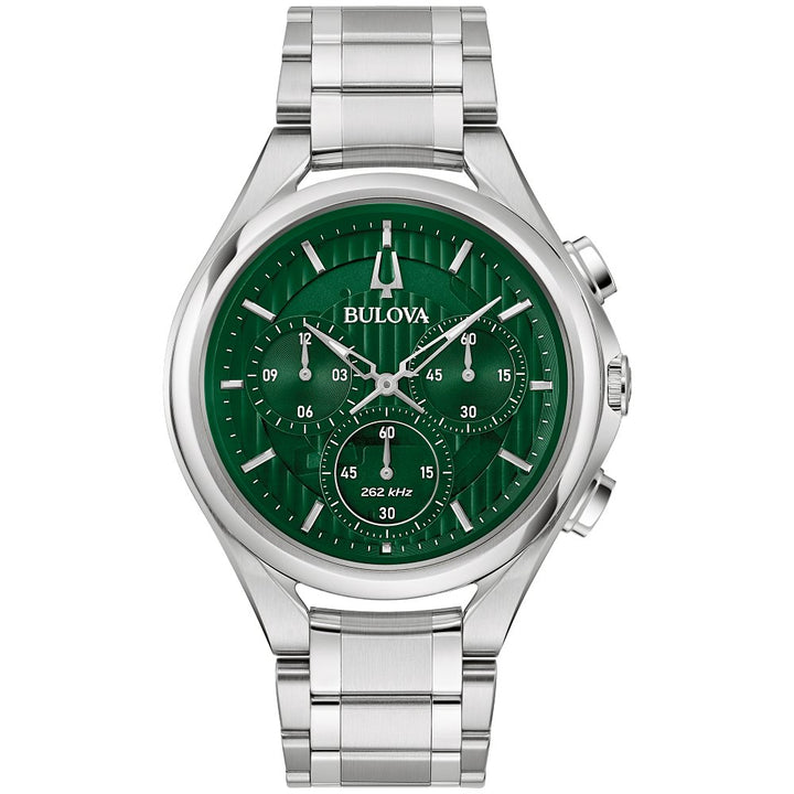 Bulova Stainless Steel Luxury Mens Watch