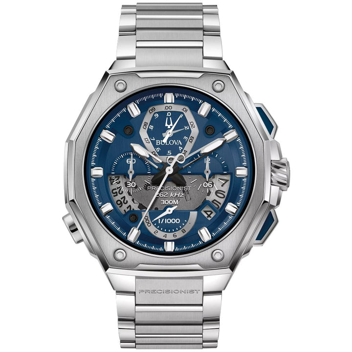 Bulova Stainless Steel Luxury Mens Watch