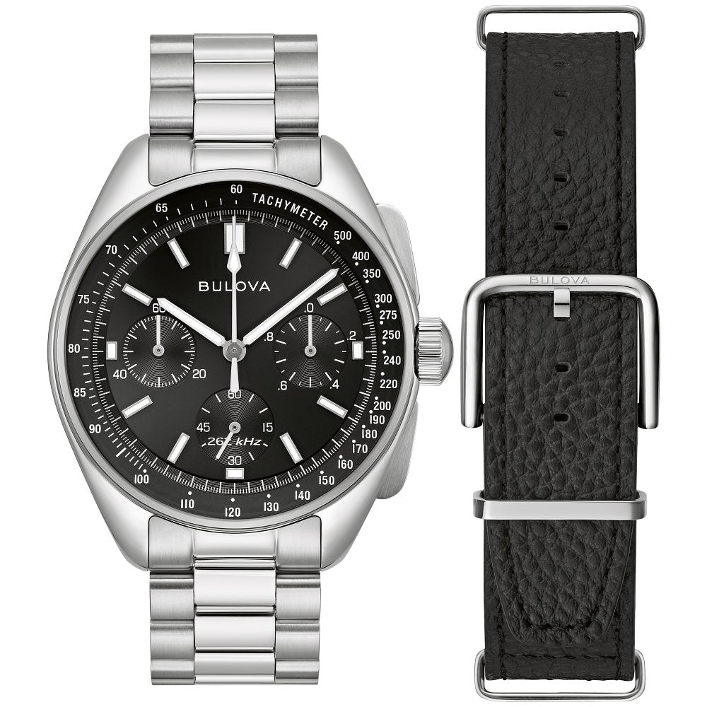 Bulova Stainless Steel Heritage Mens Watch