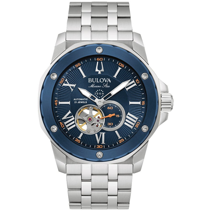 Bulova Stainless Steel Performance Mens Watch