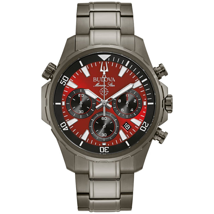 Bulova Stainless Steel Performance Mens Watch