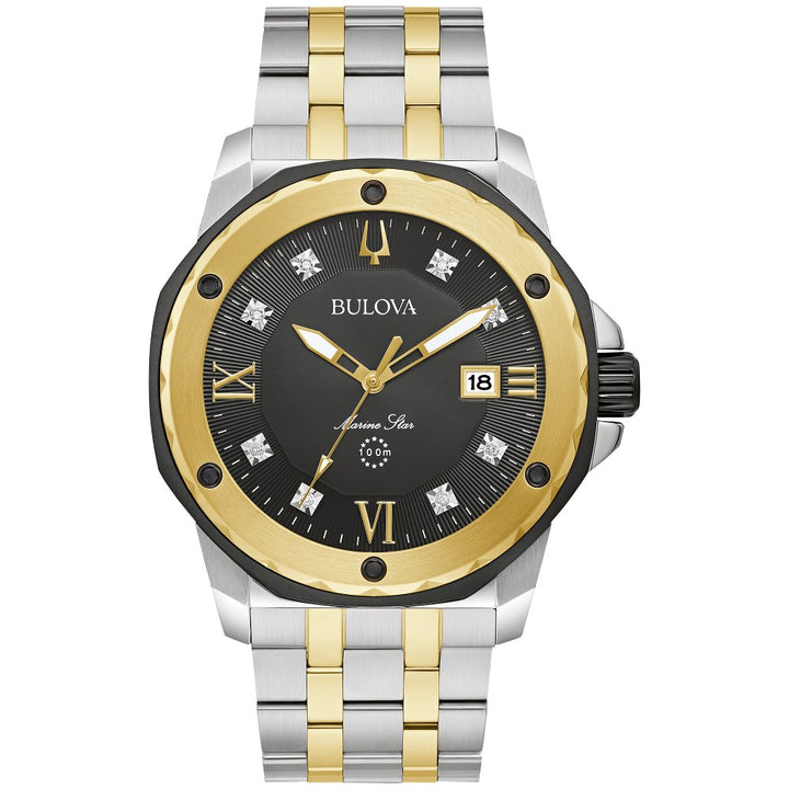 Bulova Stainless Steel Performance Mens Watch