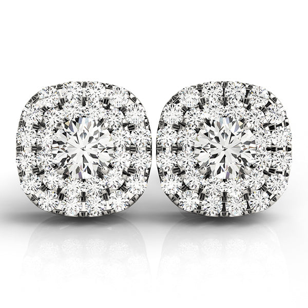 Halo Diamond Earring