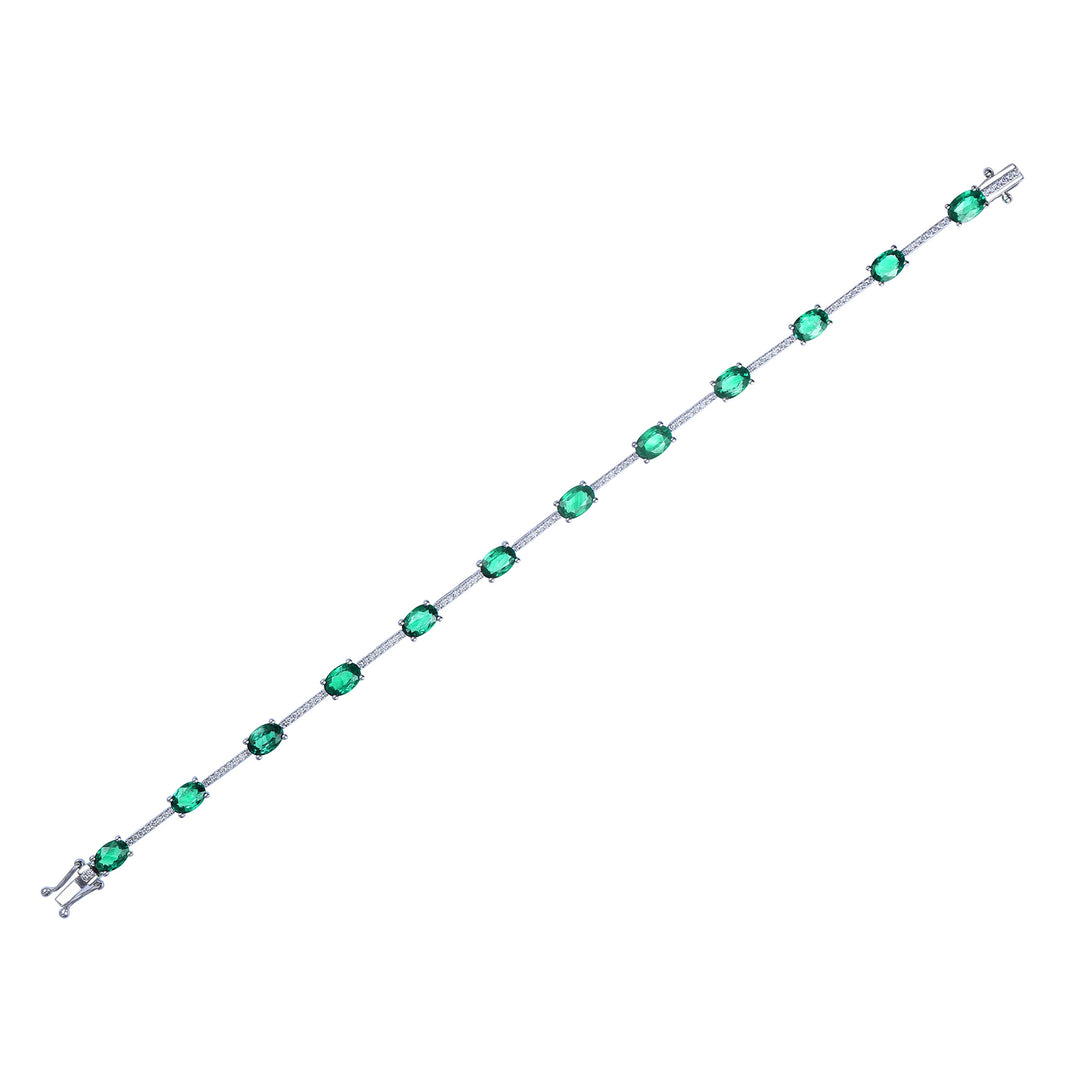 Novell Global - Emerald and Diamond Bracelet