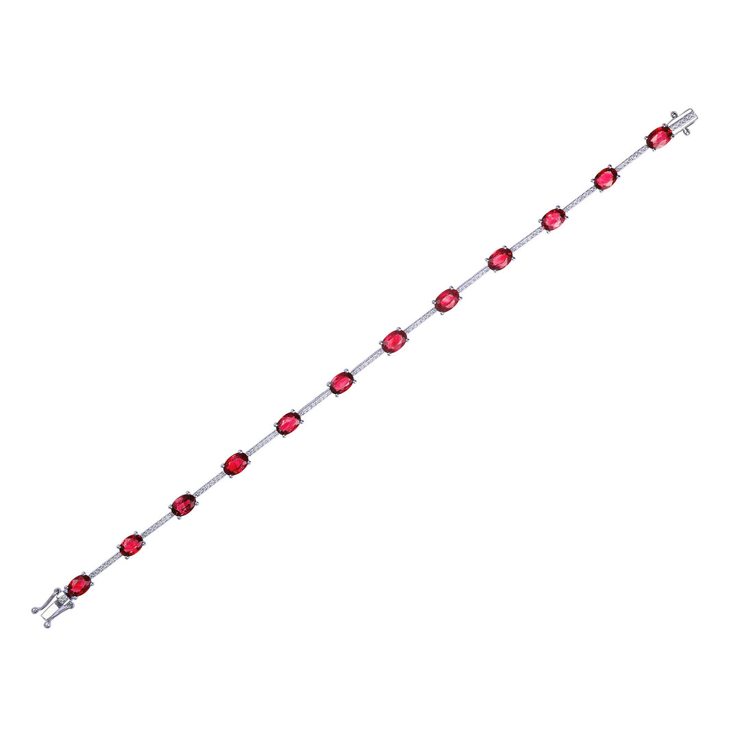 Novell Global - Ruby and Diamond Bracelet