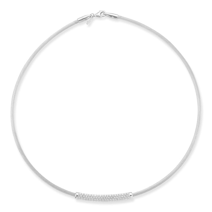 14K-W Wire Neck., 0.50Ct