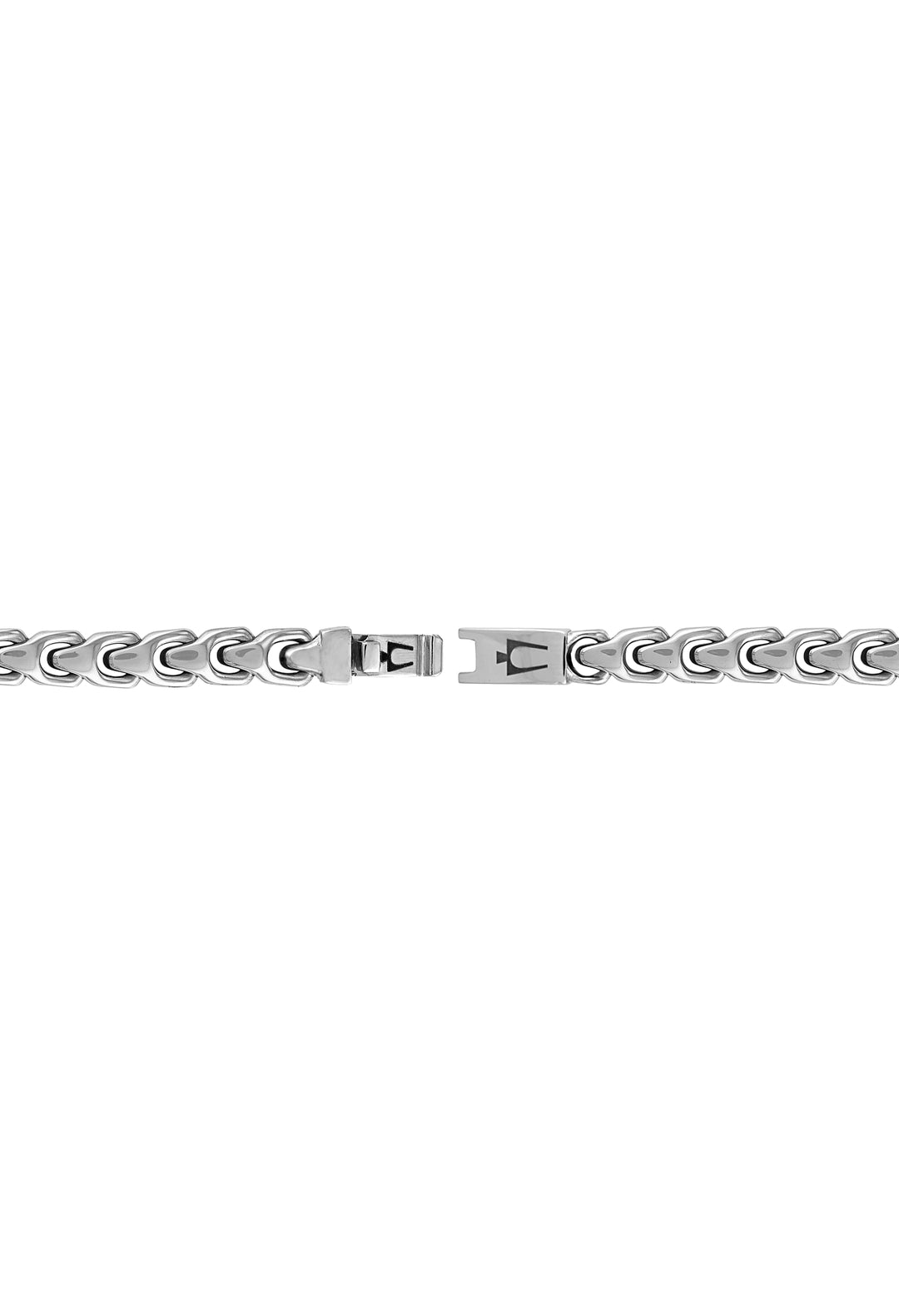 Bulova Stainless Steel Classic Jewelry Mens Bracelet