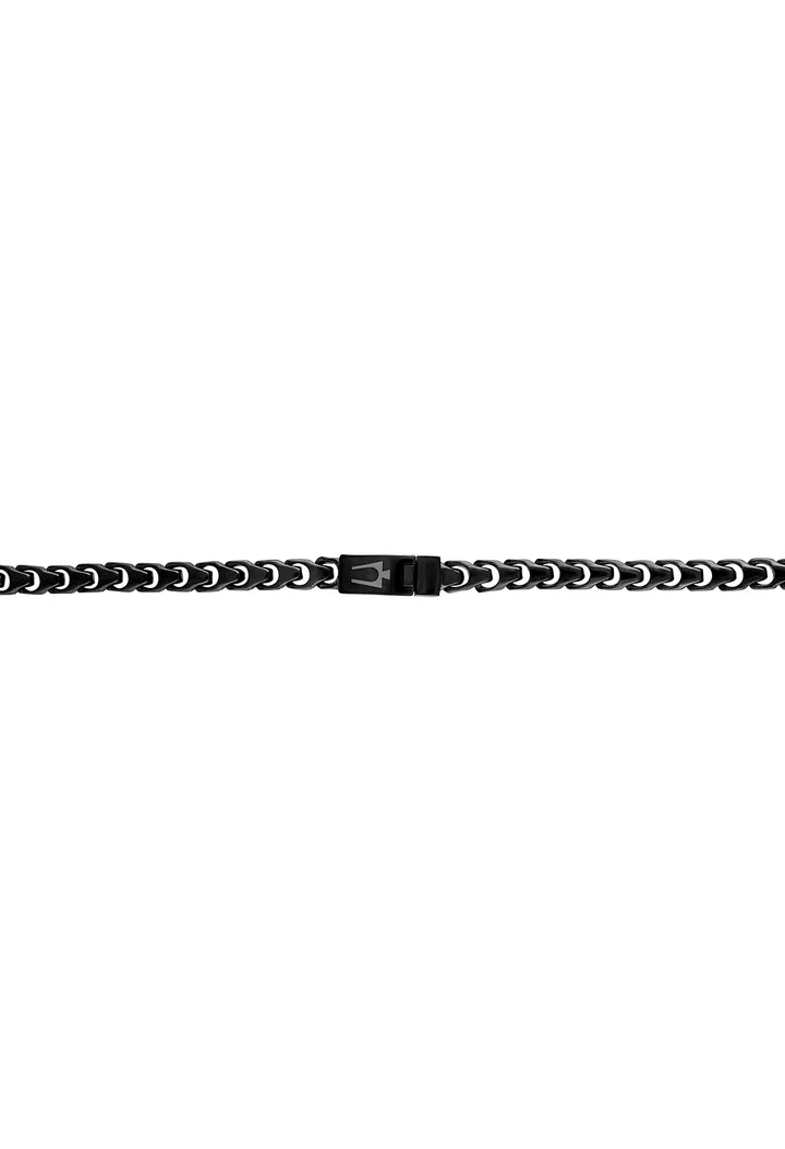 Bulova Stainless Steel Classic Jewelry Mens Necklace