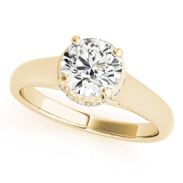 Solitaire Diamond Engagement Ring