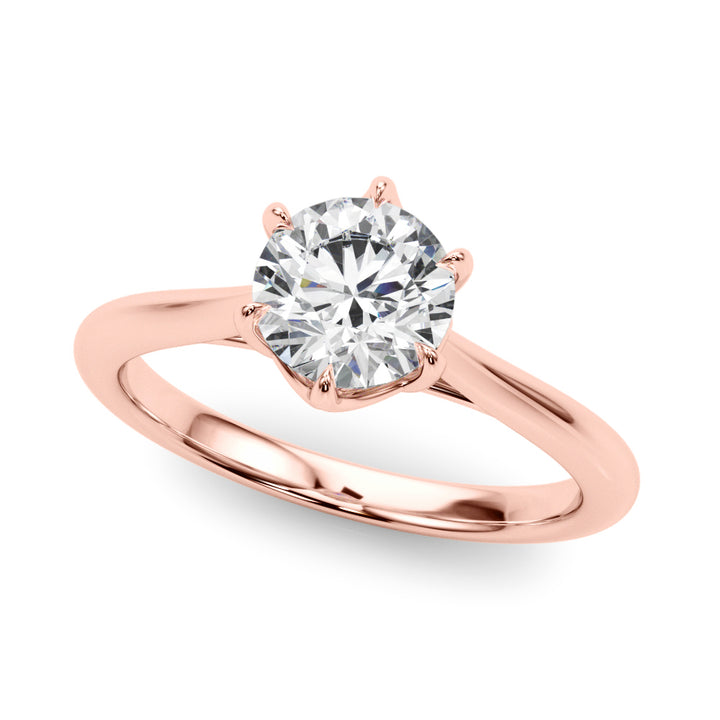 Solitaire Diamond Engagement Ring