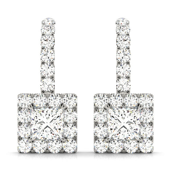 Halo Diamond Earring