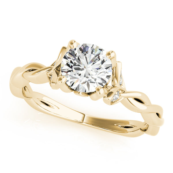 Solitaire Diamond Engagement Ring