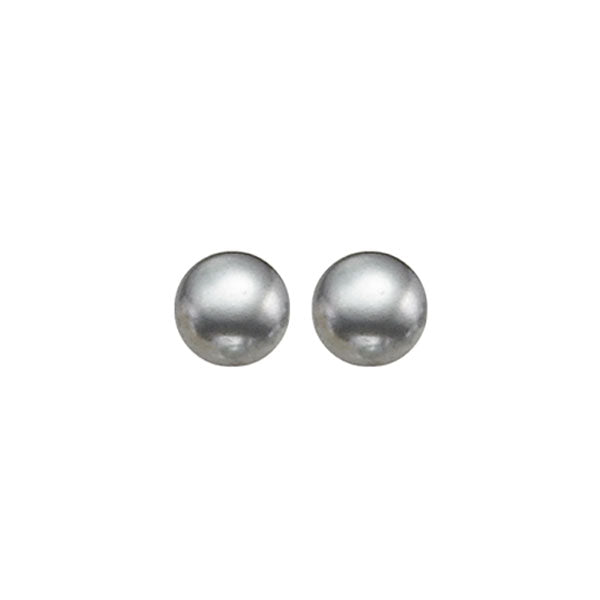 Silver (SLV 995) Classic Book Freshwater Pearls Fashion Earrings