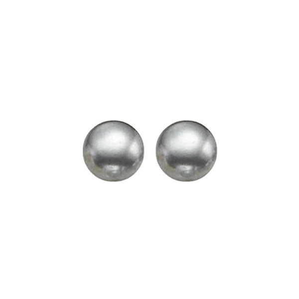 Silver (SLV 995) Classic Book Freshwater Pearls Fashion Earrings