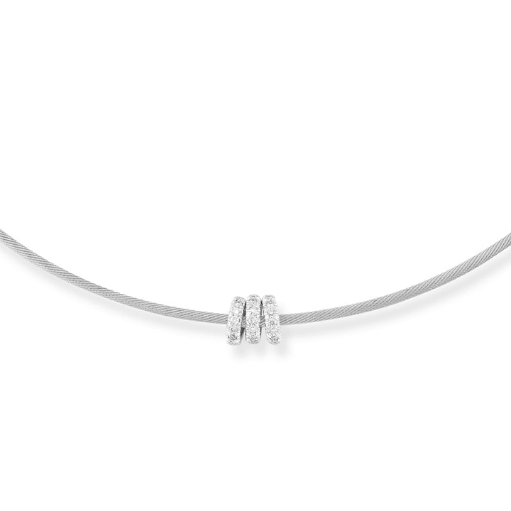 14K-W Super Flex 1.7Mm Wire Neck., 0.45Ct