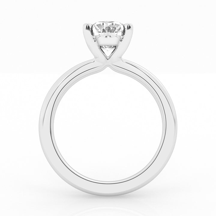 1.00 ct - Oval  - Solitaire Ring