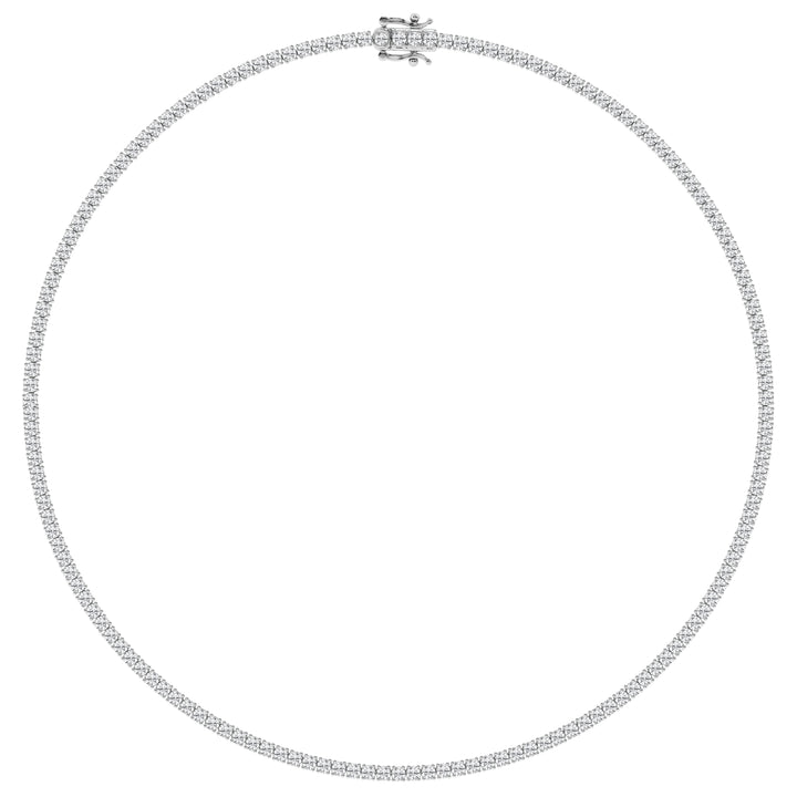 10.00 cttw  Tennis Necklace - Round