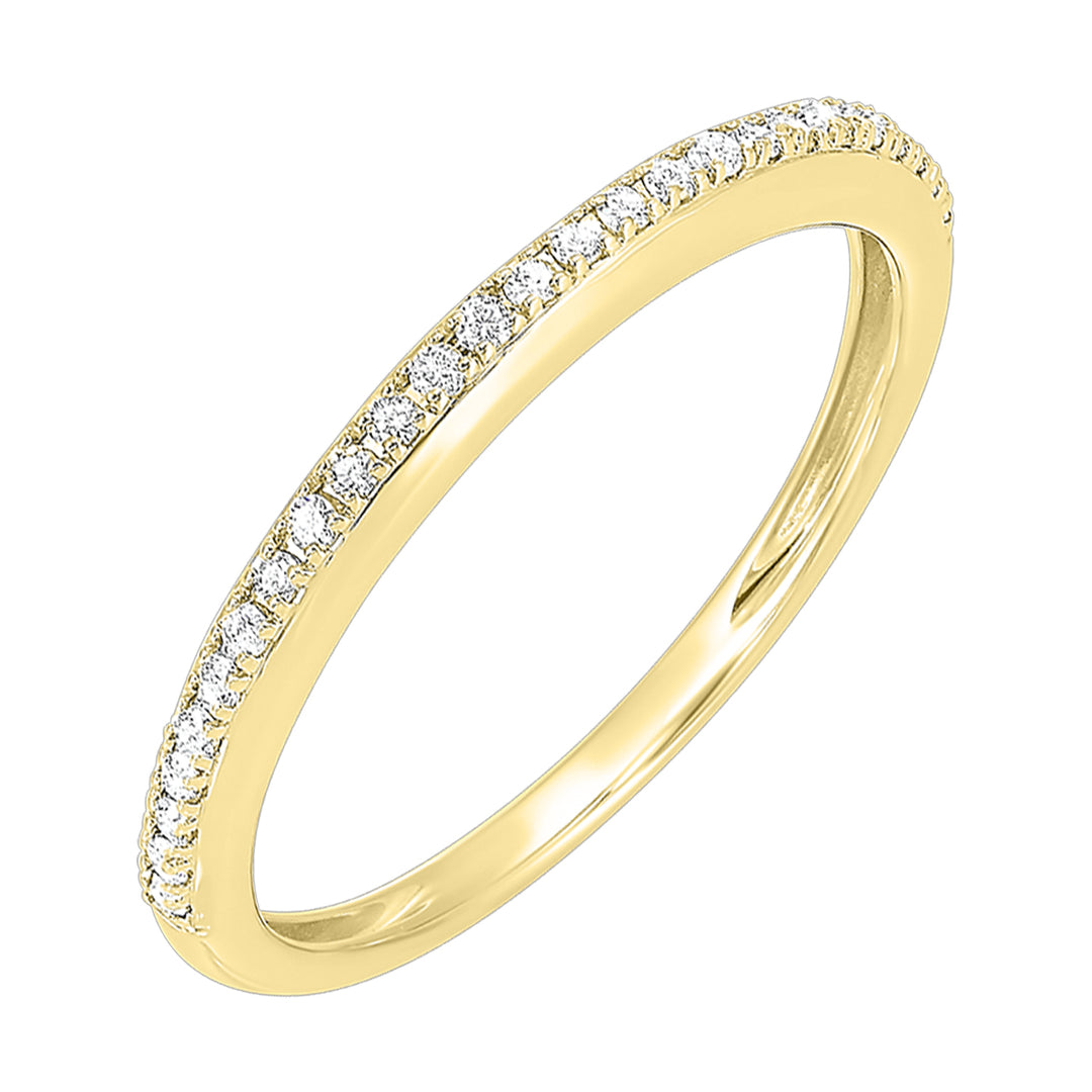 14Kt Yellow Gold Diamond 1/8Ctw Ring