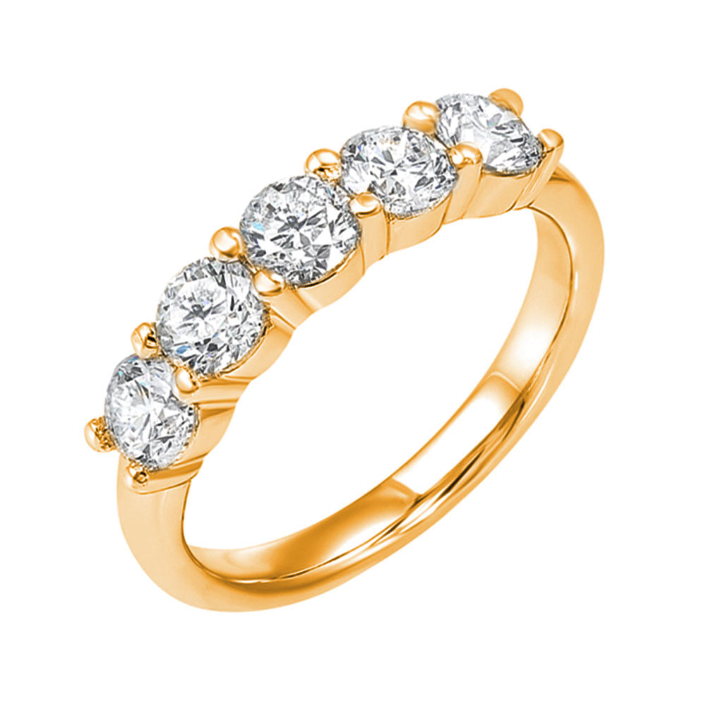 14Kt Yellow Gold Diamond 1/4Ctw Ring