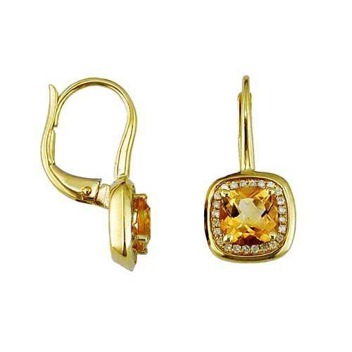 CITRIN EARRING