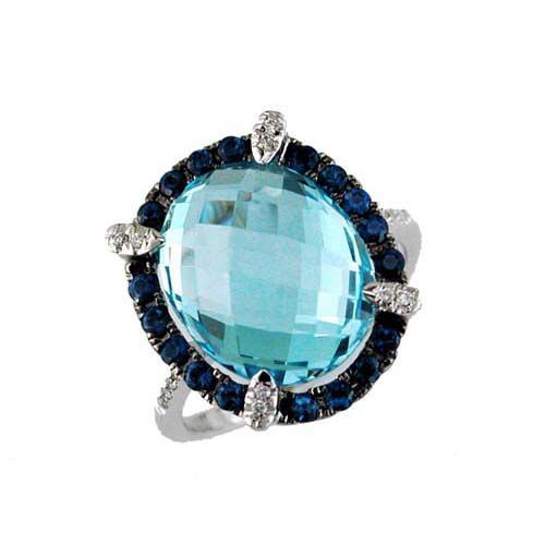 BLUE TOPAZ RING