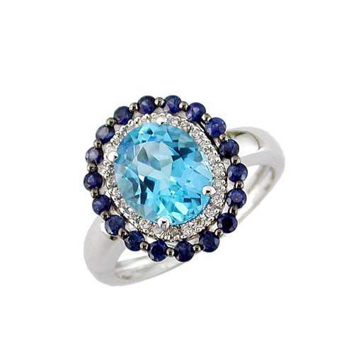 BLUE TOPAZ RING