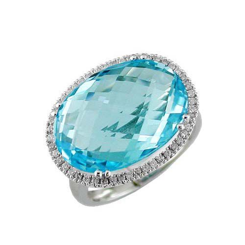 BLUE TOPAZ RING